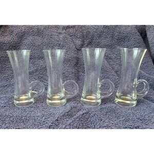 Vintage Barware Shot glasses Set of four 2 ounces each